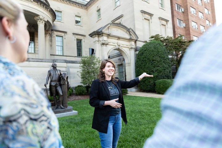 Tour Guide Ellery on Embassy Row